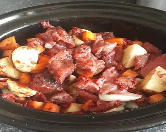 Slow Cooker Beef Casserole