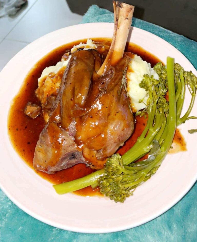 Red wine Lamb Shanks Slow Cooker Tip