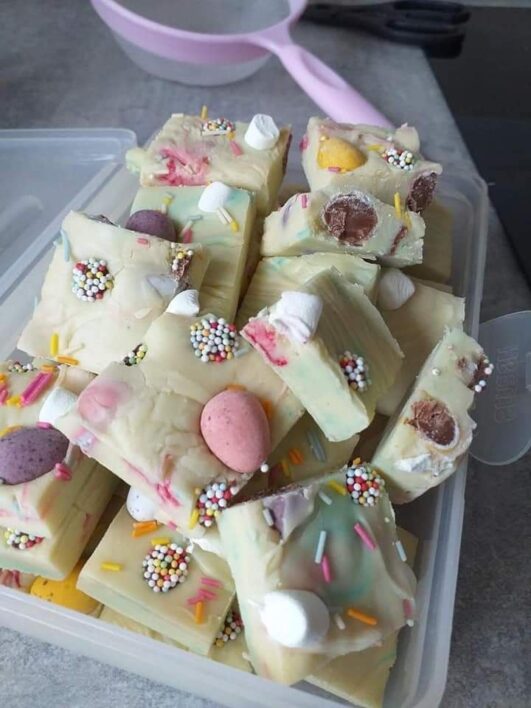 Slow Cooker Easter Fudge Slow Cooker Tip