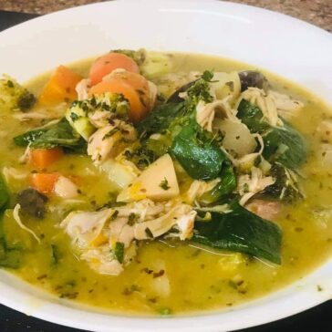 Slow Cooker Chicken Soup