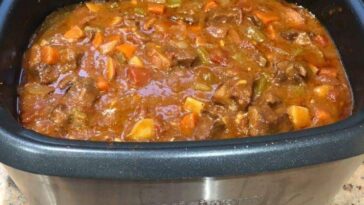 Beef Stew Slow Cooker Recipe