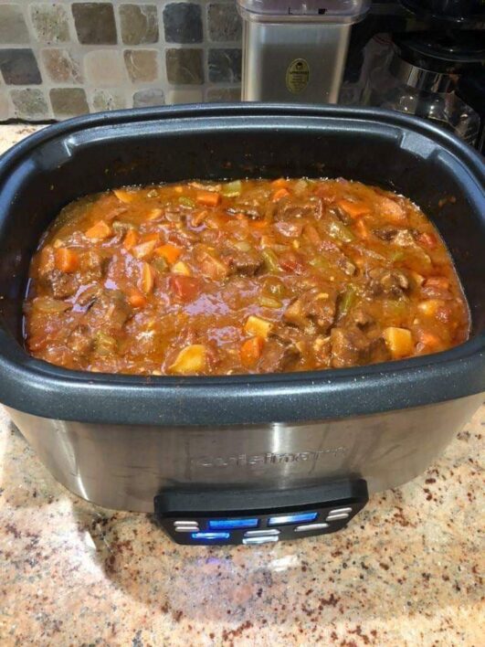 Beef Stew Slow Cooker Recipe - Slow Cooker Tip