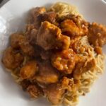 Sticky Chicken And Noodles Recipe