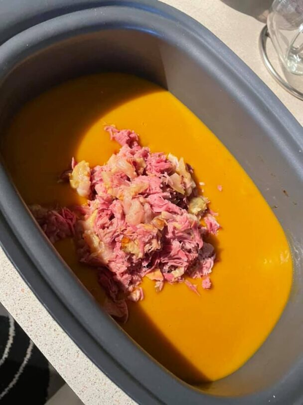 Pumpkin & Ham Hock Soup Slow Cooker Tip