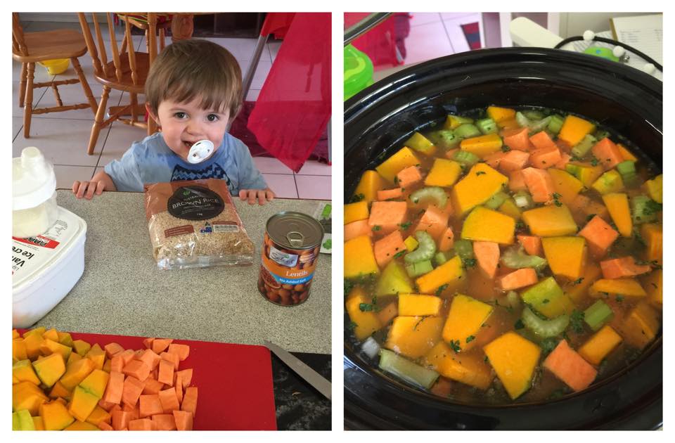 Slow Cooked Pumpkin Risotto