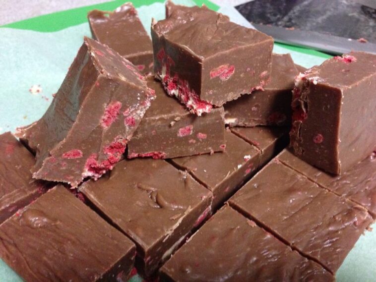 Red Velvet Tim Tam Fudge