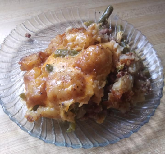 Crockpot Tator Tot Casserole - Slow Cooker Tip