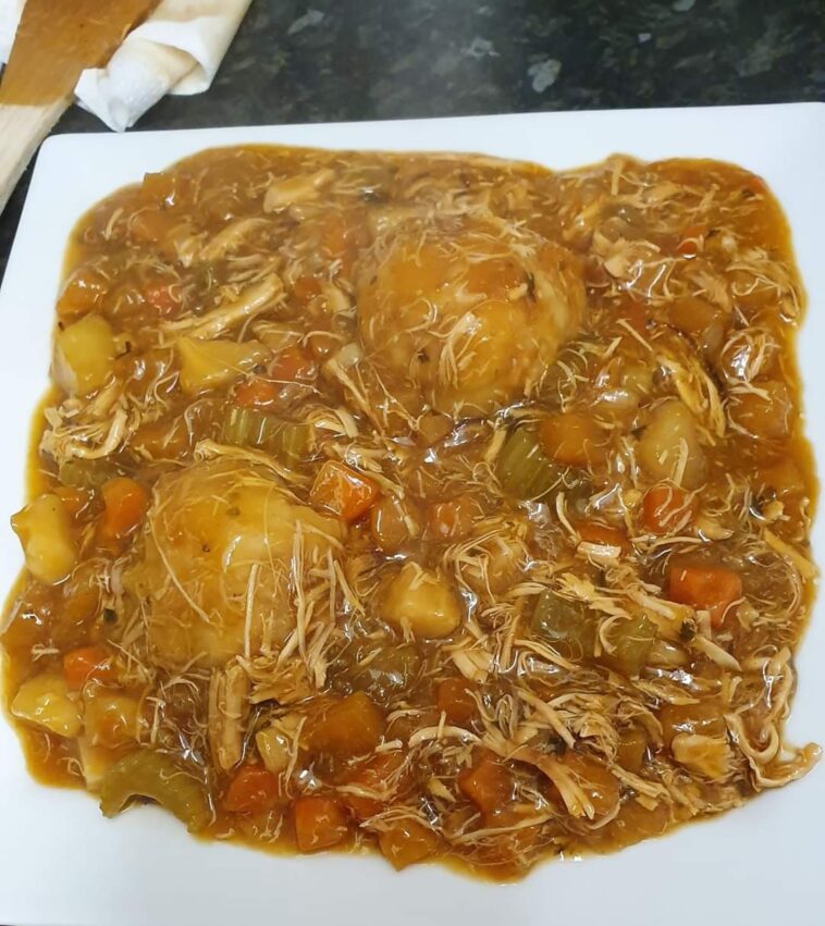 Chicken Stew And Dumplings