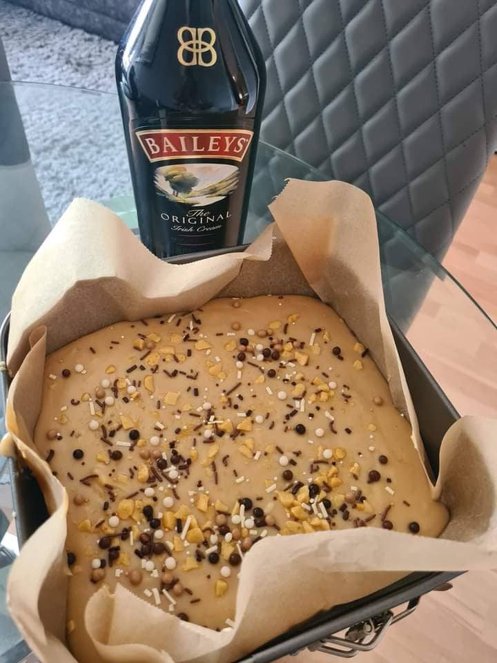 Toffee and Baileys Fudge