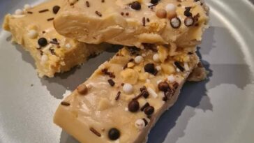 Toffee and Baileys Fudge