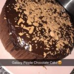 Galaxy Ripple Chocolate Cake