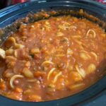 Slow Cooker Minestrone soup