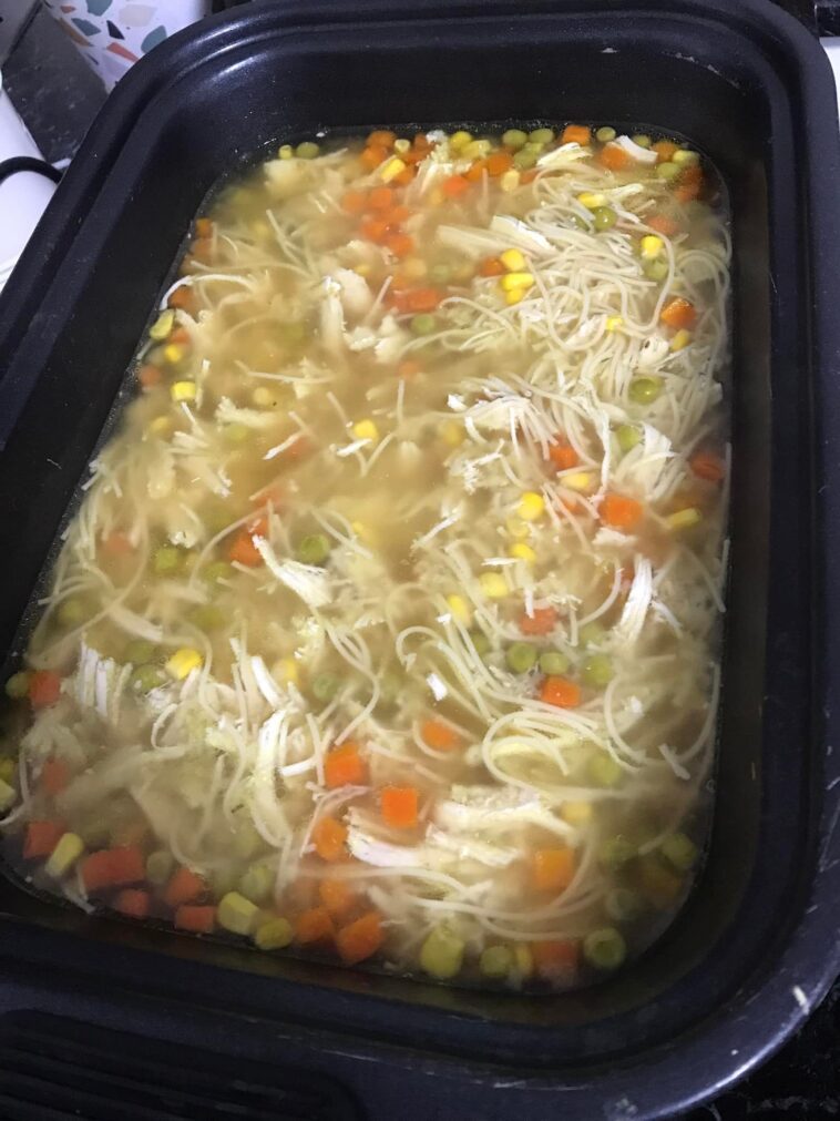 Slow Cooker Chicken Noodle Soup