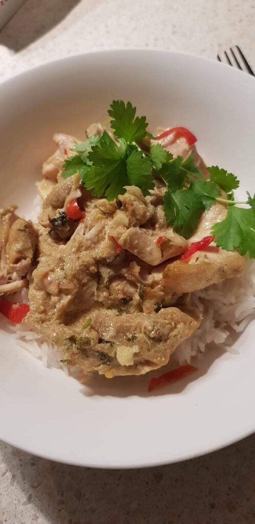Slow Cooker Thai Chicken