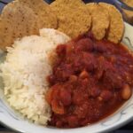 Slow cooker Beans With Chorizo