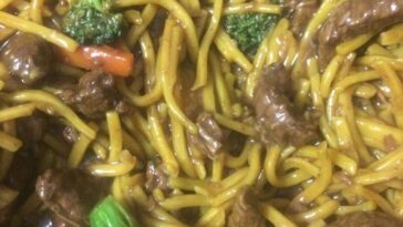 Asian Beef With Hokkien Noodles