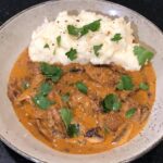 Slow Cooker Beef Stroganoff