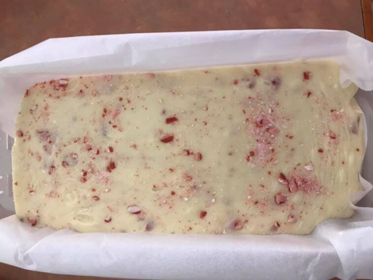 Candy Cane Fudge