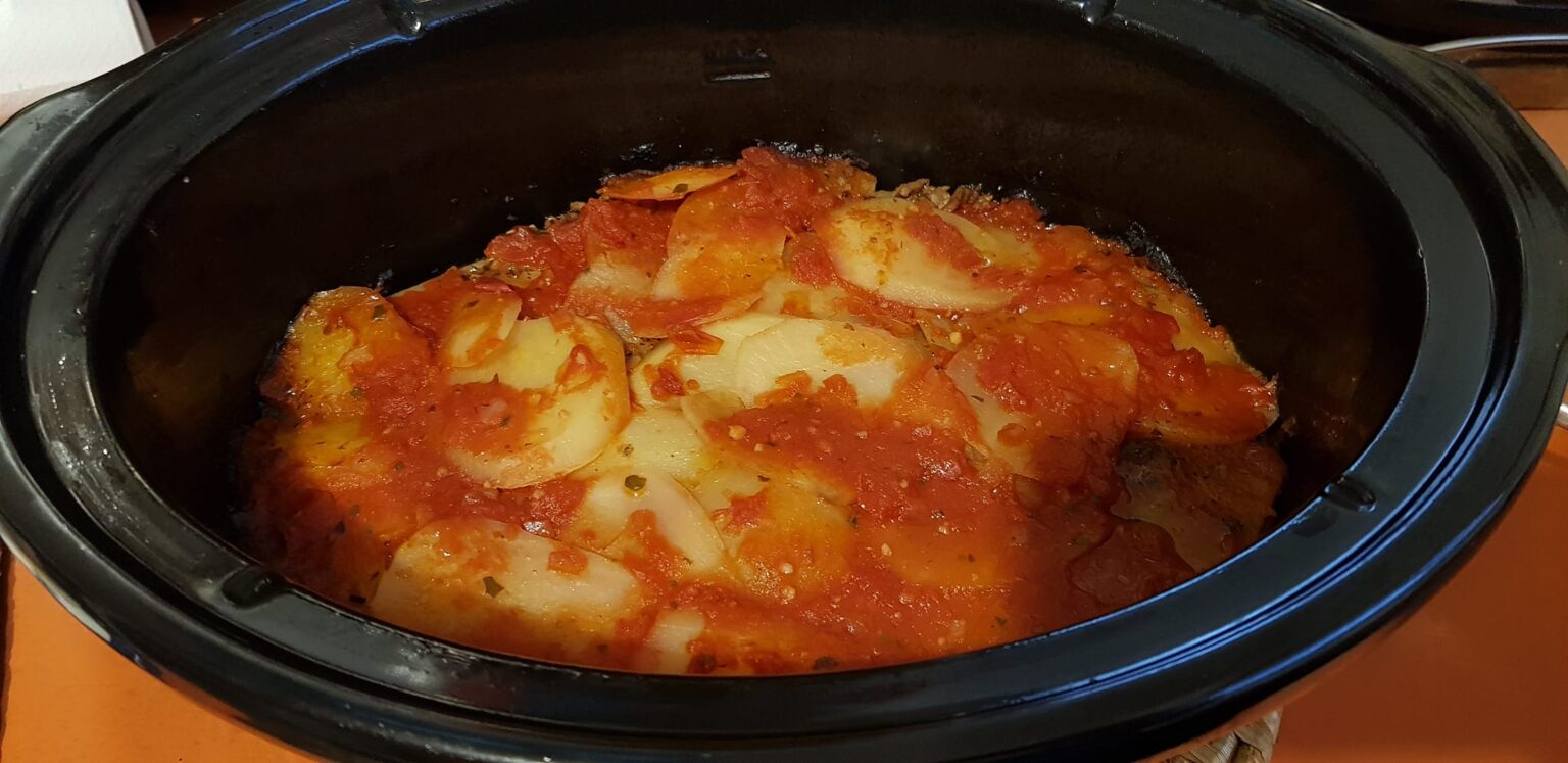 Layered Potato and Mince Bake Slow Cooker Tip