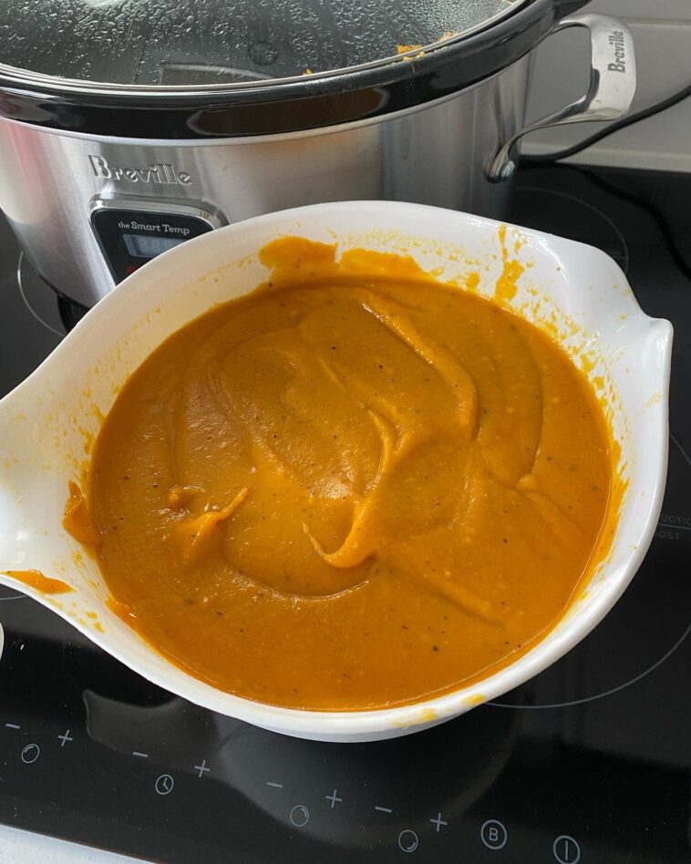 Pumpkin Soup Slow Cooked Recipe