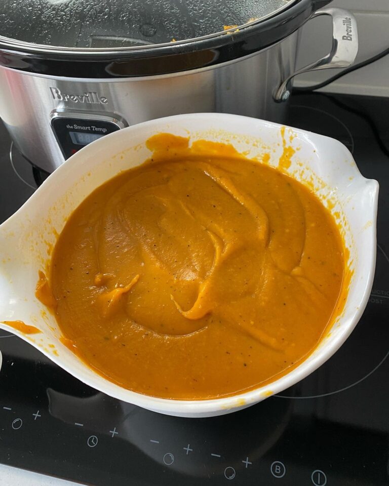 Pumpkin Soup Slow Cooked Recipe Slow Cooker Tip