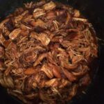 Slow cooked BBQ chicken