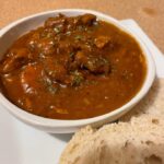 Slow cooked beef stew