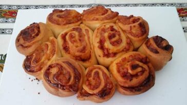 Bacon and Cheese Scrolls
