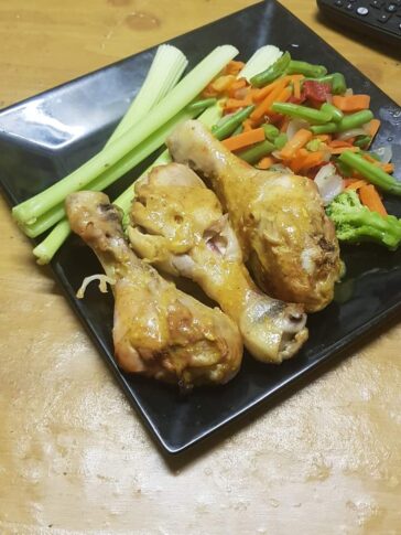 Slow Cooked Drumsticks