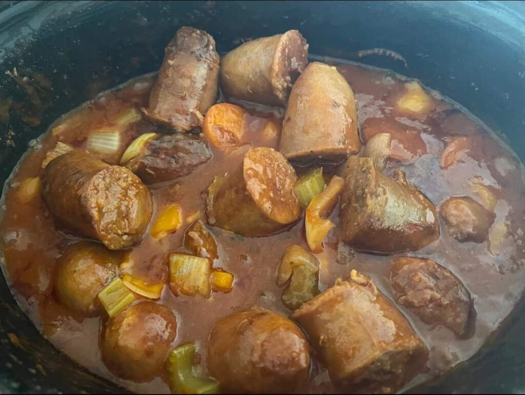 Slow Cooked Sausage Casserole Slow Cooker Tip