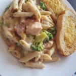 Cheesy Chicken Bacon broccoli Pasta Bake