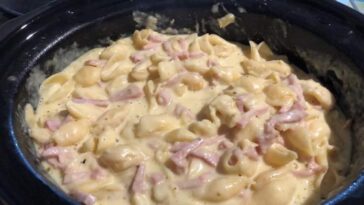 Cheesy Ham Pasta