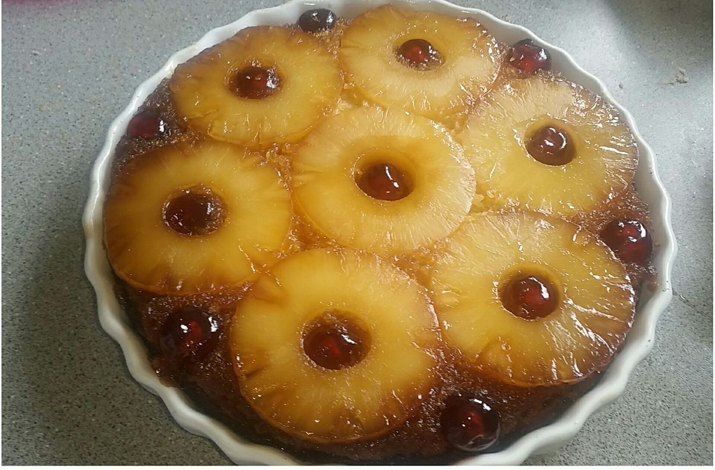 Grandma's Pineapple Upside-Down Cake Recipe