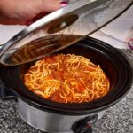 Slow Cooker spaghetti bolognese