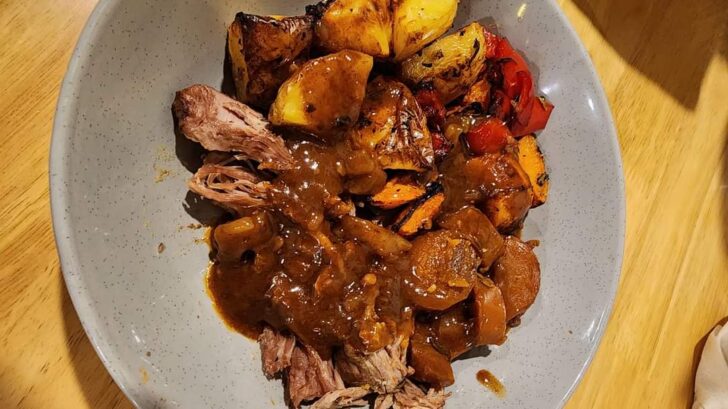 Slow Cooker Roast Lamb Leg - Slow Cooker Tip