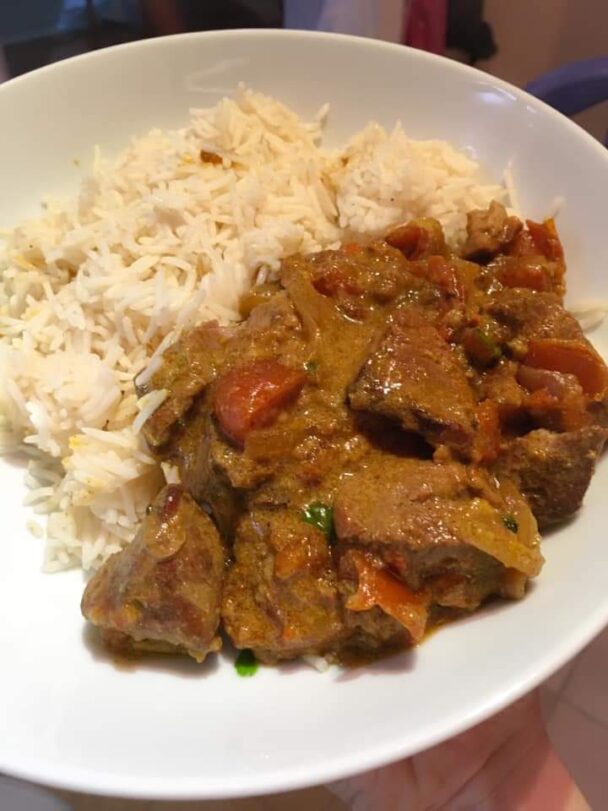 Slow cooker Lamb Curry - Slow Cooker Tip