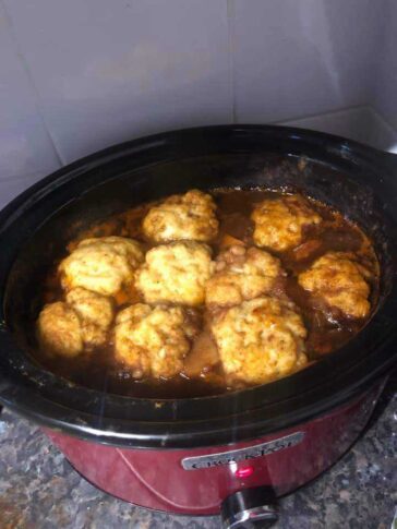 Beef Stew and Dumplings