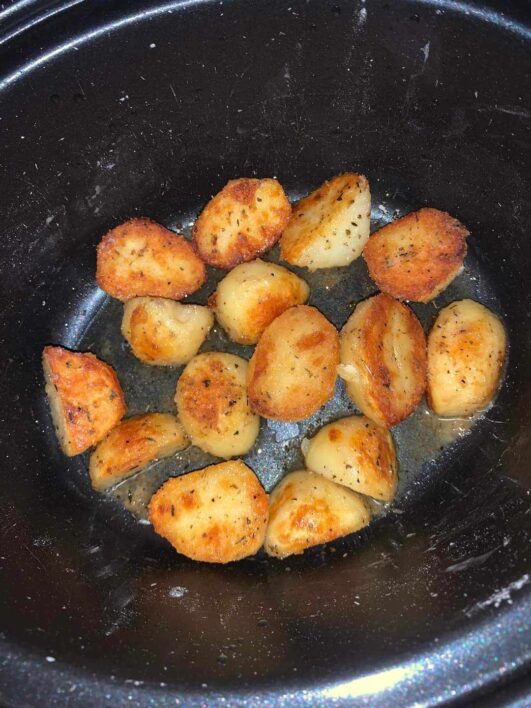 Slow Cooked Roast Potatoes - Slow Cooker Tip