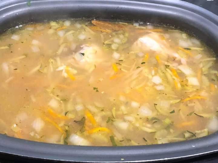 Chicken & Vegetable Rice Soup