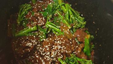 Sweet Soy and Sesame Beef