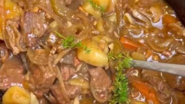 Slow cooker Guinness Stew