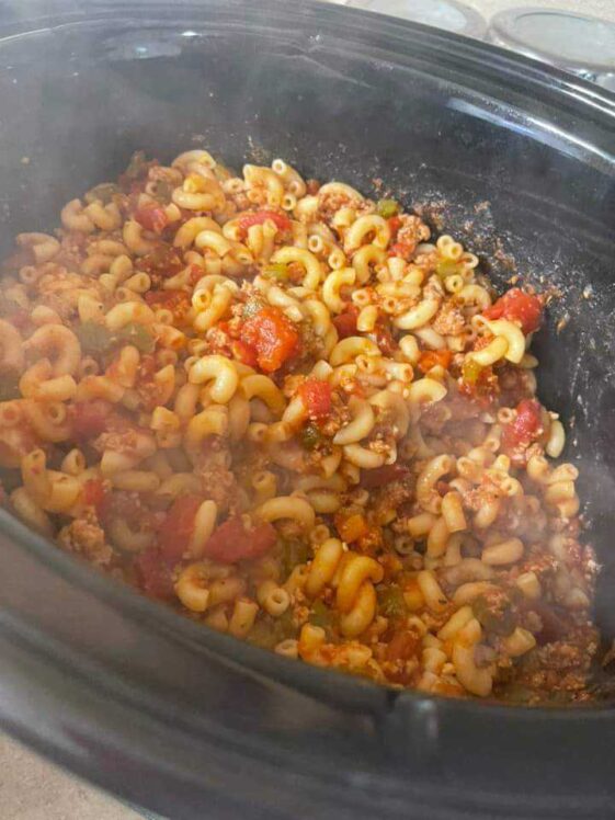 Crock Pot Goulash Recipe - Slow Cooker Tip