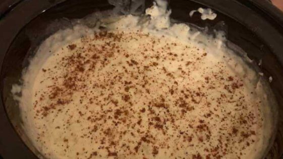 Creamy Rice Pudding Recipe - Slow Cooker Tip