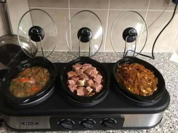 Triple Slow Cooker Meals