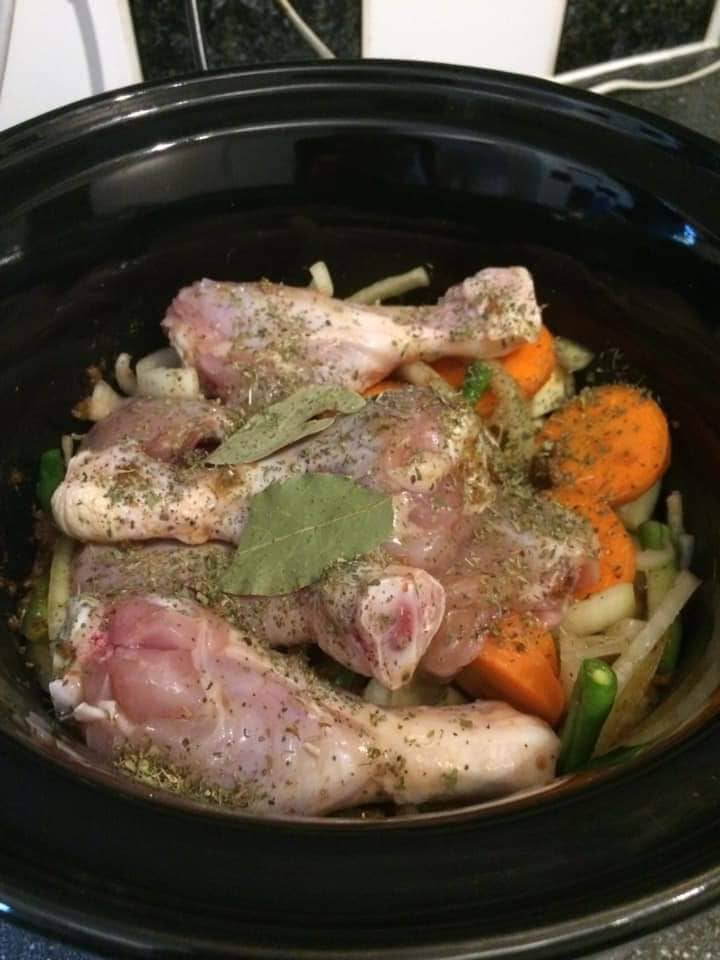 Slow Cooked Chicken Casserole