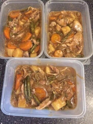 Slow Cooked Chicken Casserole