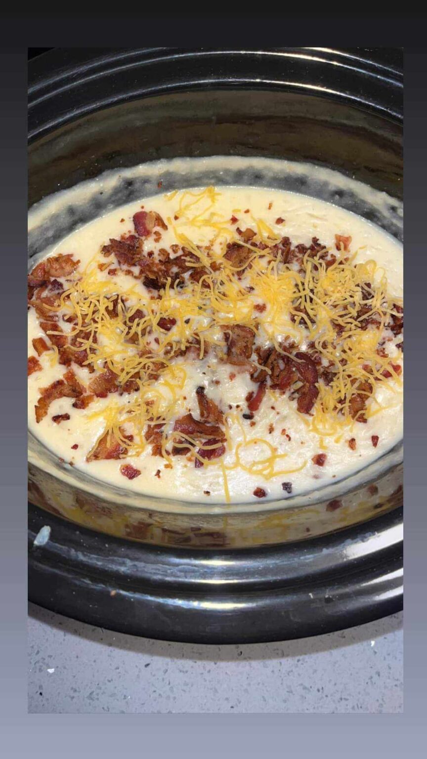 Slow Cooked Potato Soup Slow Cooker Tip