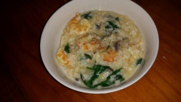Slow Cooker Prawn Risotto