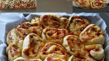 Homemade pizza scrolls recipe