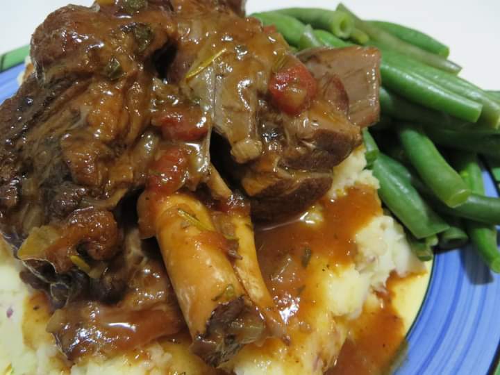 Lamb Shank Dish